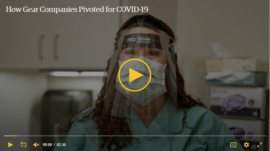 90,000 Face Shields to Medical Professionals | Wasatch Container, North Salt Lake, Utah, USA