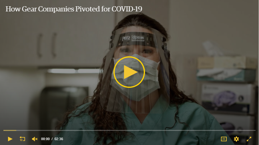 How gear companies protect covid-19.